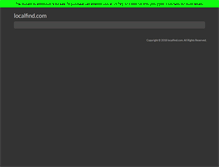 Tablet Screenshot of localfind.com